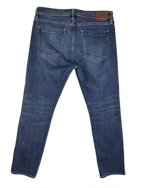 Revtown Automatic Jeans Men 35X32 (Fit 36X32) Blue Straight Decade‎ Denim